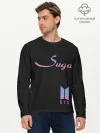 Мужской лонгслив базовый / BTS Suga