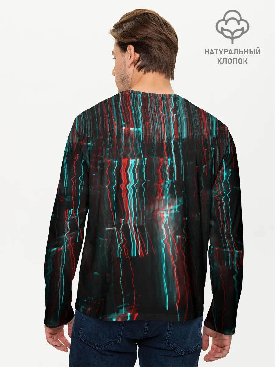 Мужской лонгслив базовый / CS:GO Glitch