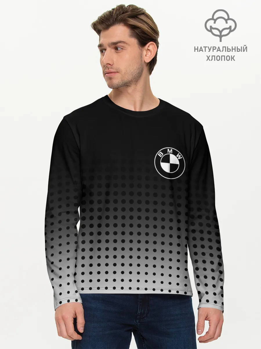 Мужской лонгслив базовый / BMW