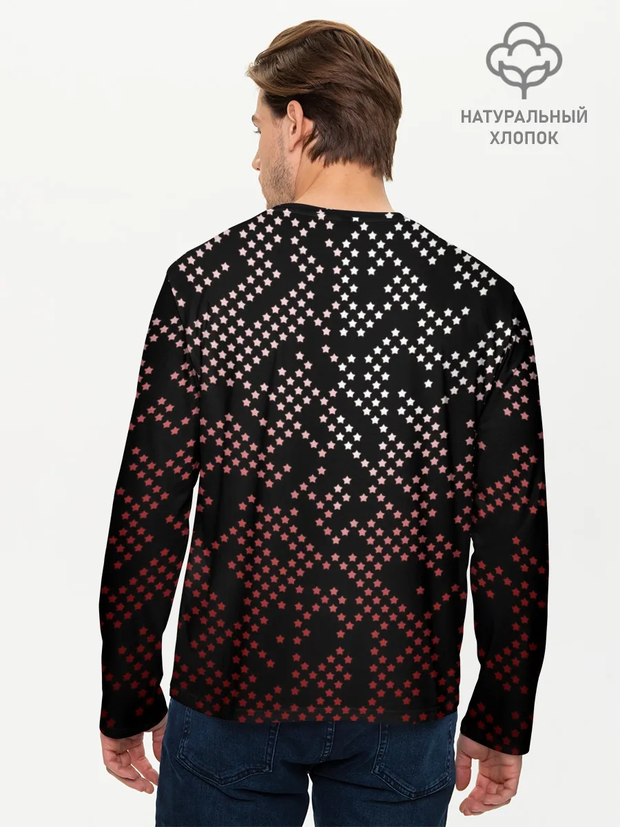 Мужской лонгслив базовый / Сталин