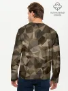 Мужской лонгслив базовый / СОВРЕМЕННЫЙ КАМУФЛЯЖ