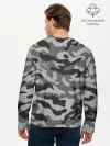 Мужской лонгслив базовый / КАМУФЛЯЖ GRAY
