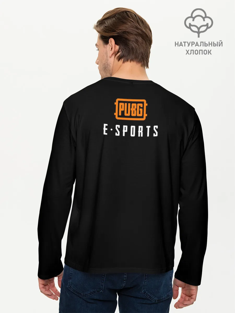 Мужской лонгслив базовый / Завоеватель PUBG