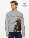 Мужской лонгслив базовый / Mount and Blade