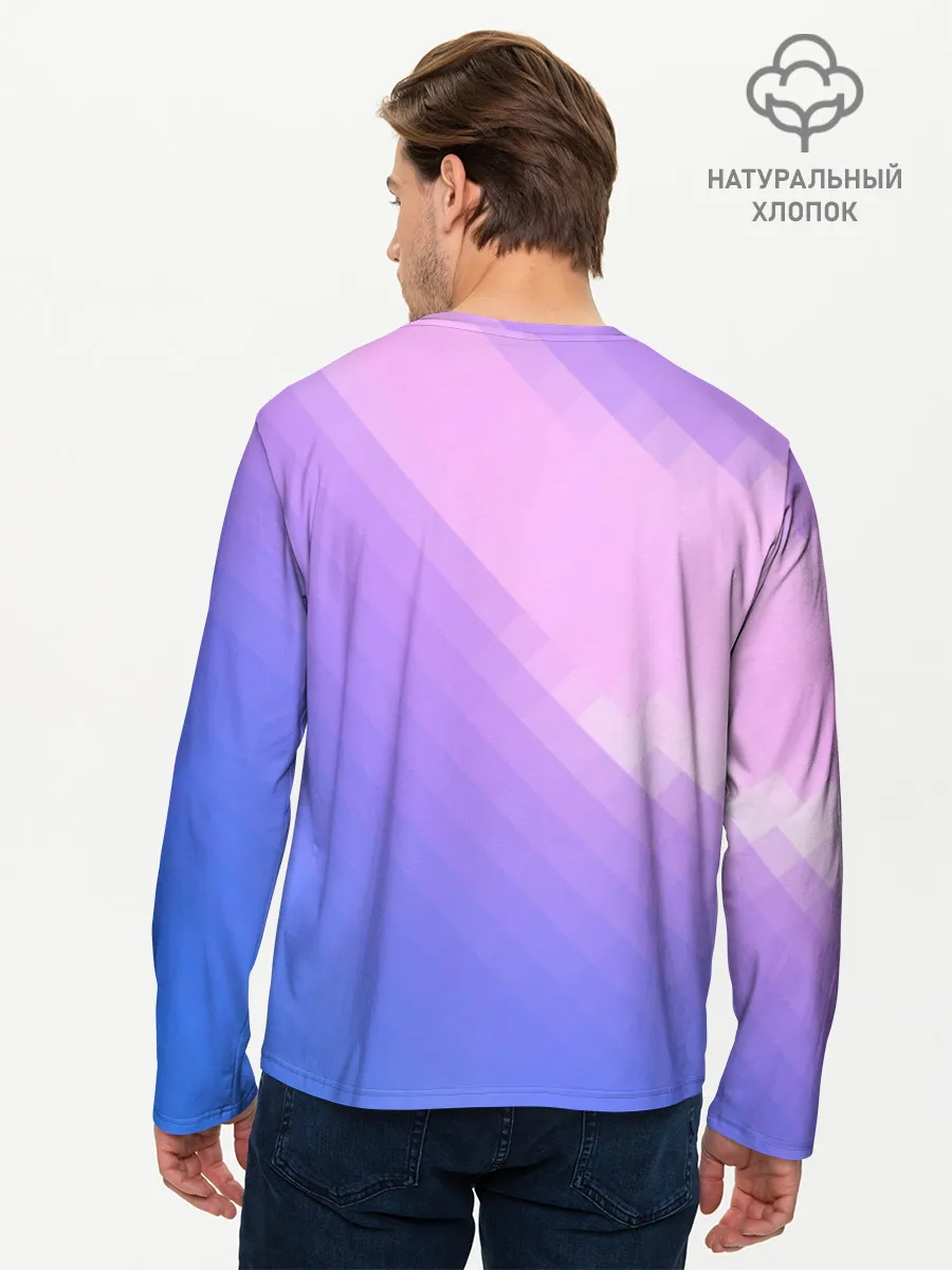 Мужской лонгслив базовый / Пикси