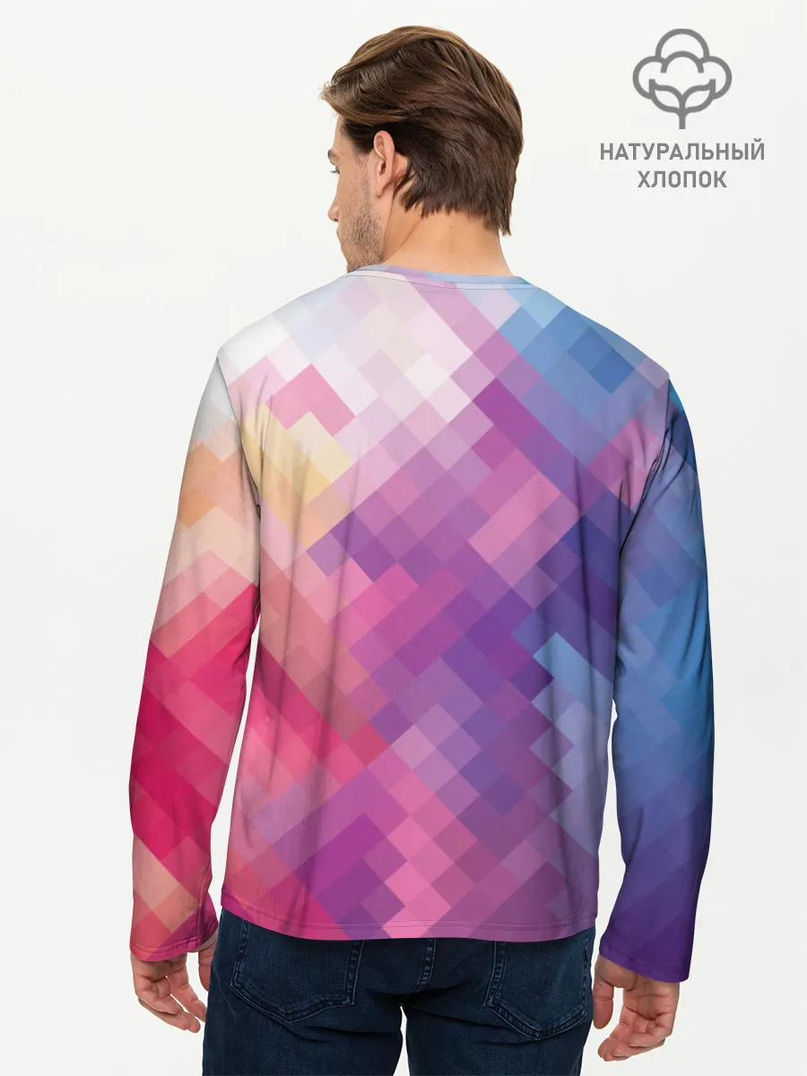 Мужской лонгслив базовый / Пикси