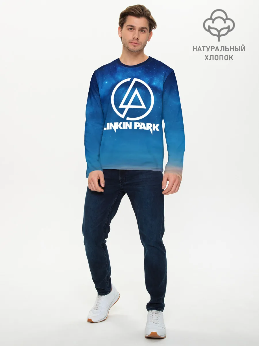 Мужской лонгслив базовый / Linkin Park