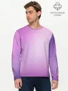 Мужской лонгслив базовый / Нежный фиолет