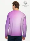 Мужской лонгслив базовый / Нежный фиолет