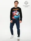 Мужской лонгслив базовый / The Flash