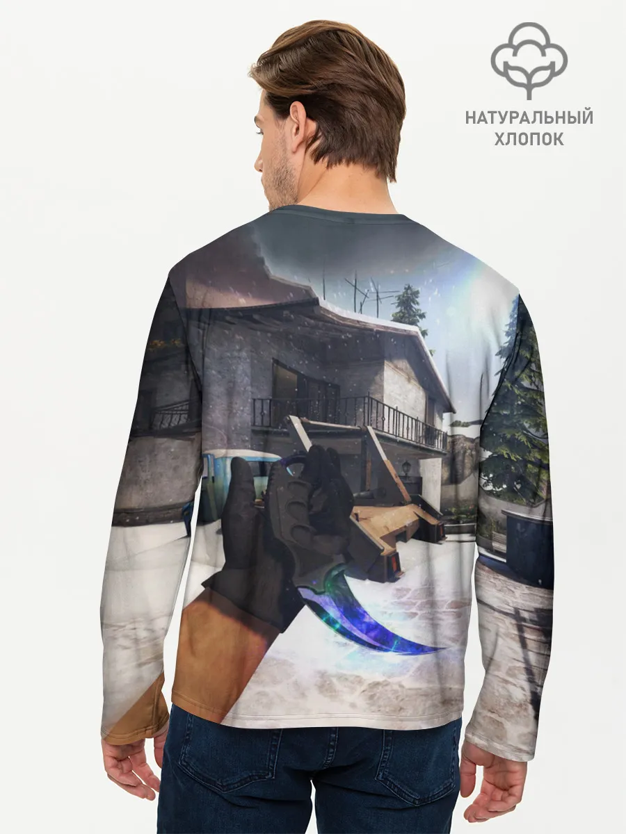 Мужской лонгслив базовый / CS:GO