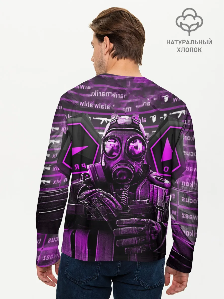 Мужской лонгслив базовый / CS:GO