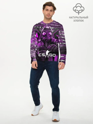 Мужской лонгслив базовый / CS:GO