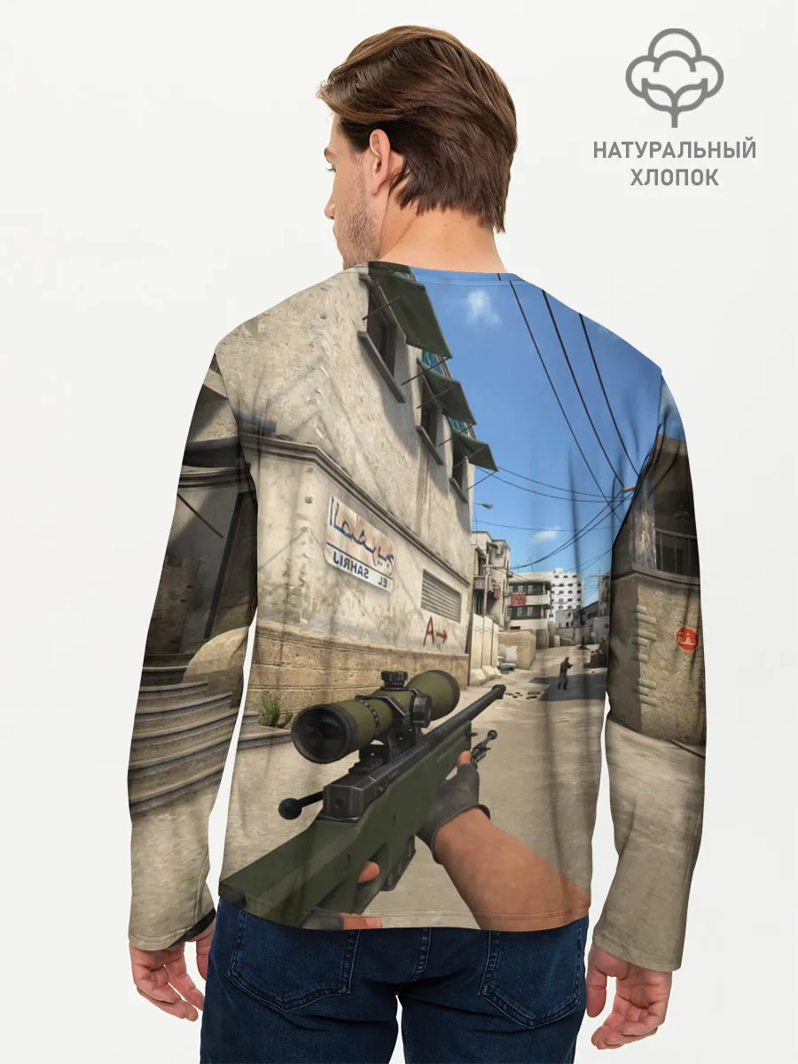 Мужской лонгслив базовый / CS:GO