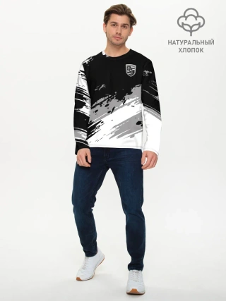 Мужской лонгслив базовый / Porsche