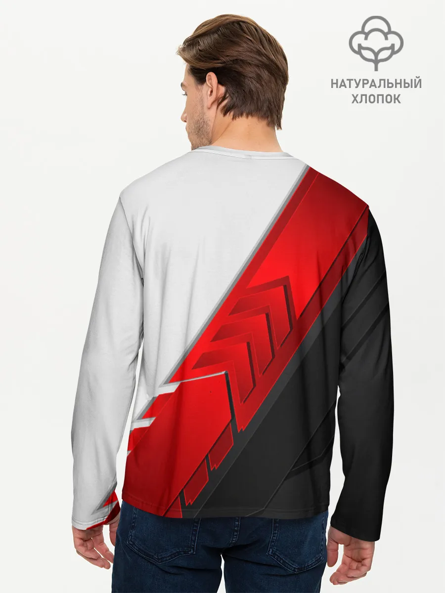 Мужской лонгслив базовый / Porsche