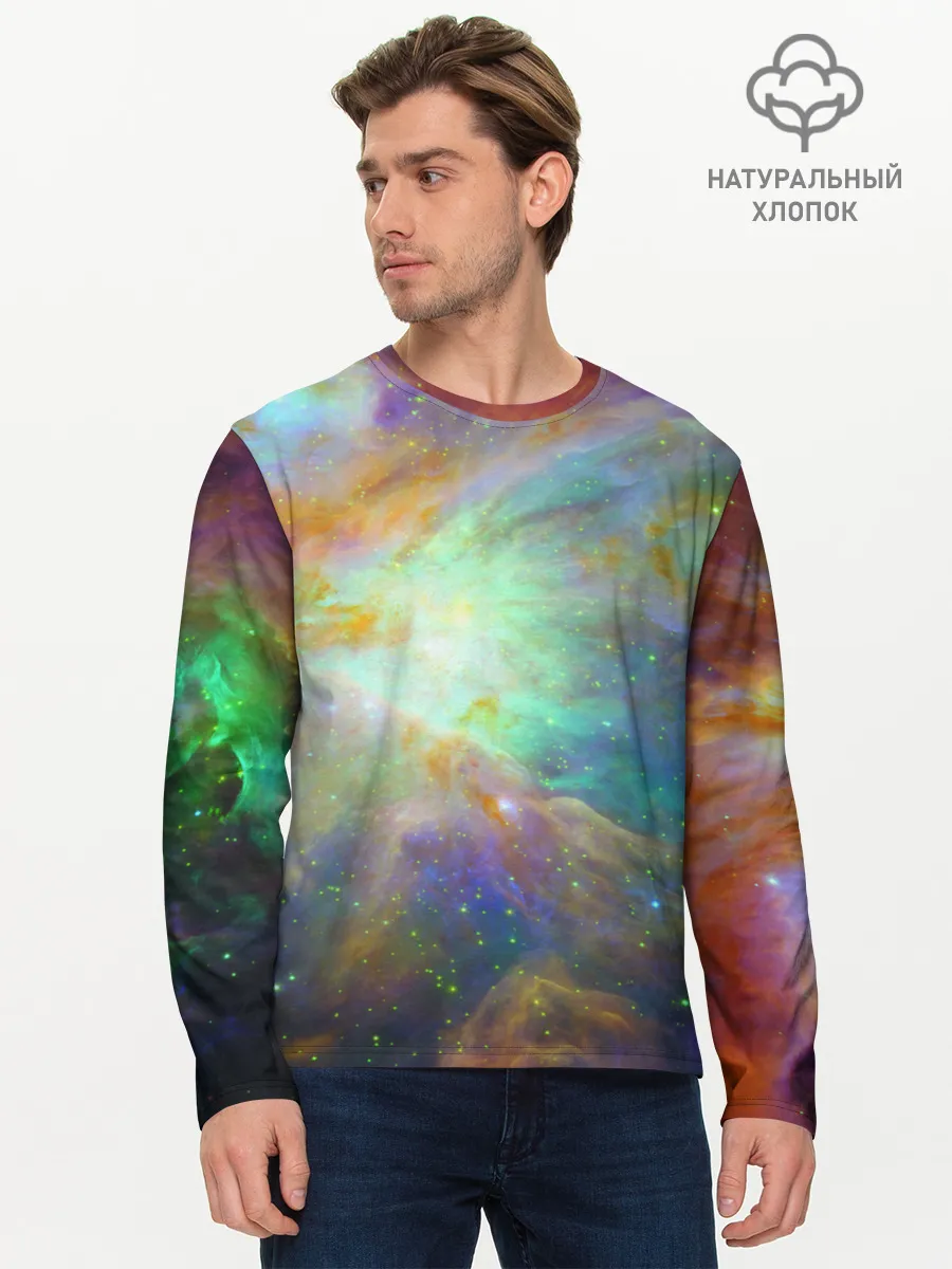 Мужской лонгслив базовый / The Heart of Orion