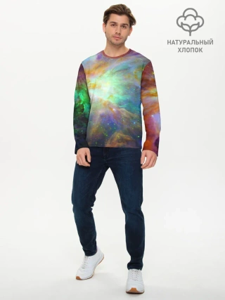 Мужской лонгслив базовый / The Heart of Orion