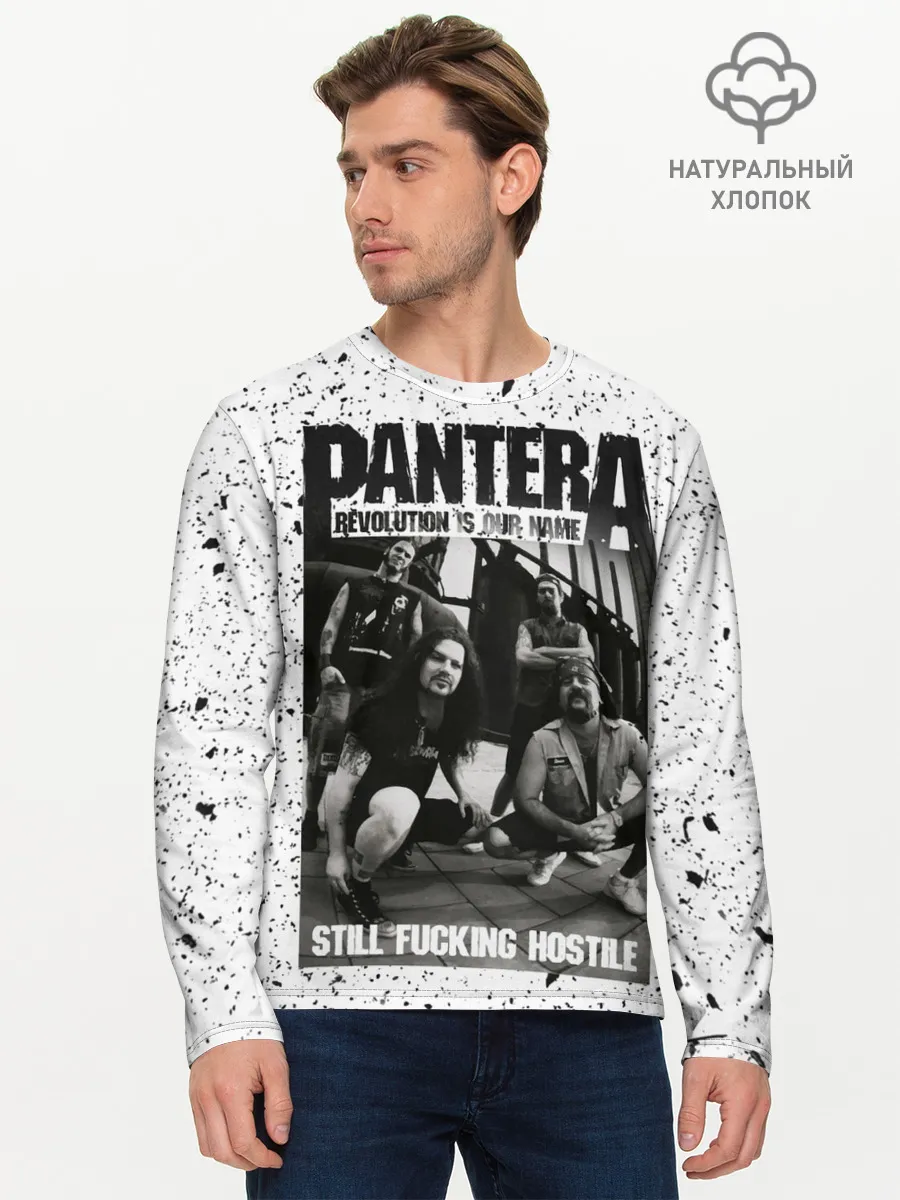 Мужской лонгслив базовый / Pantera