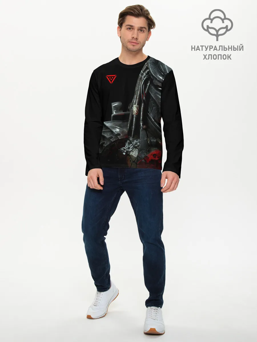 Мужской лонгслив базовый / PREDATOR: HUNTING GROUNDS.