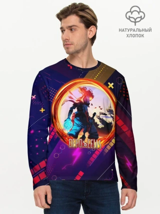 Мужской лонгслив базовый / Dead Cells