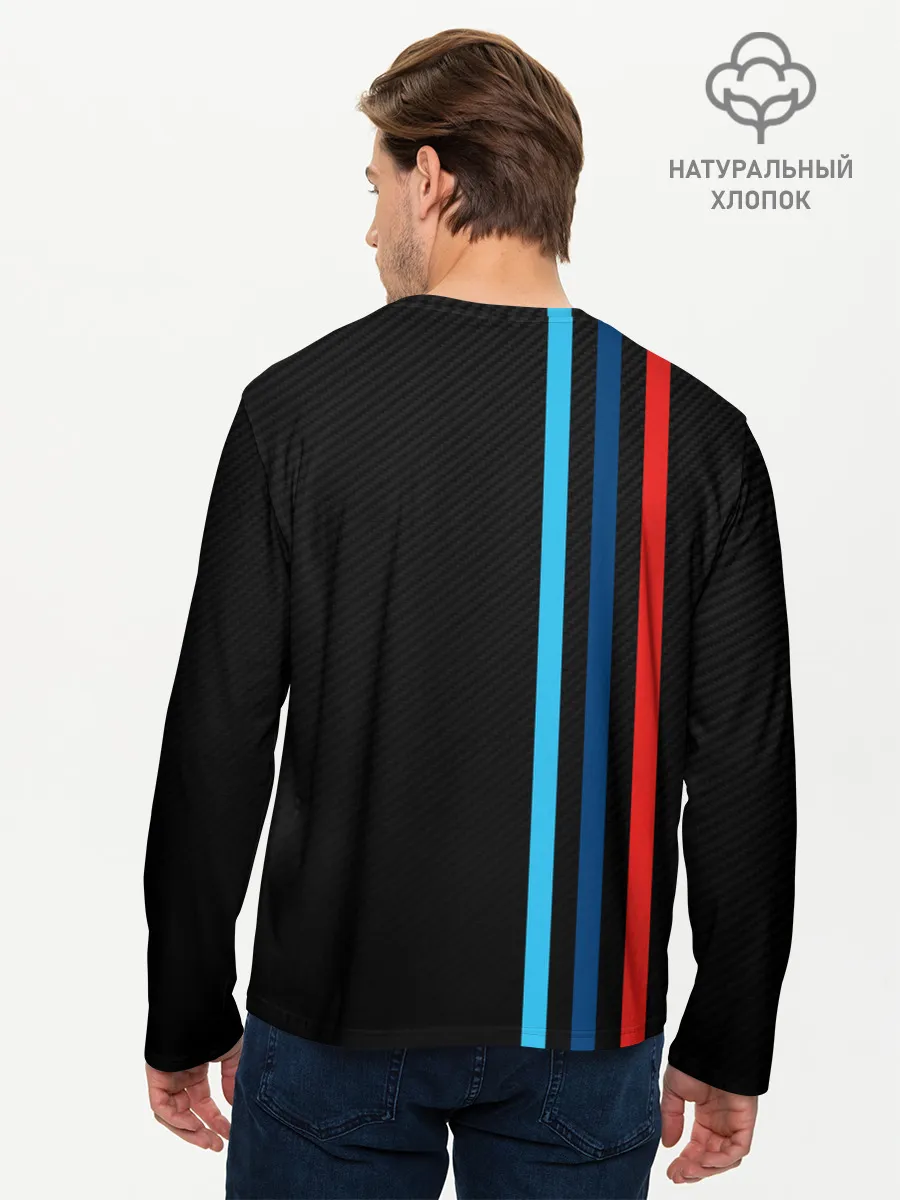 Мужской лонгслив базовый / BMW M SPORT CARBON