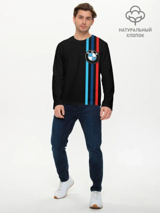 Мужской лонгслив базовый / BMW M SPORT CARBON