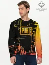 Мужской лонгслив базовый / PUBG