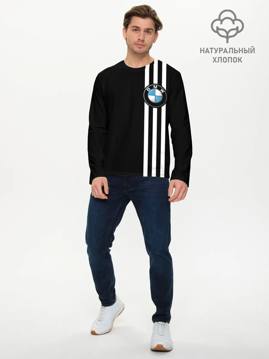 Мужской лонгслив базовый / BMW SPORT