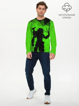 Мужской лонгслив базовый / Predator