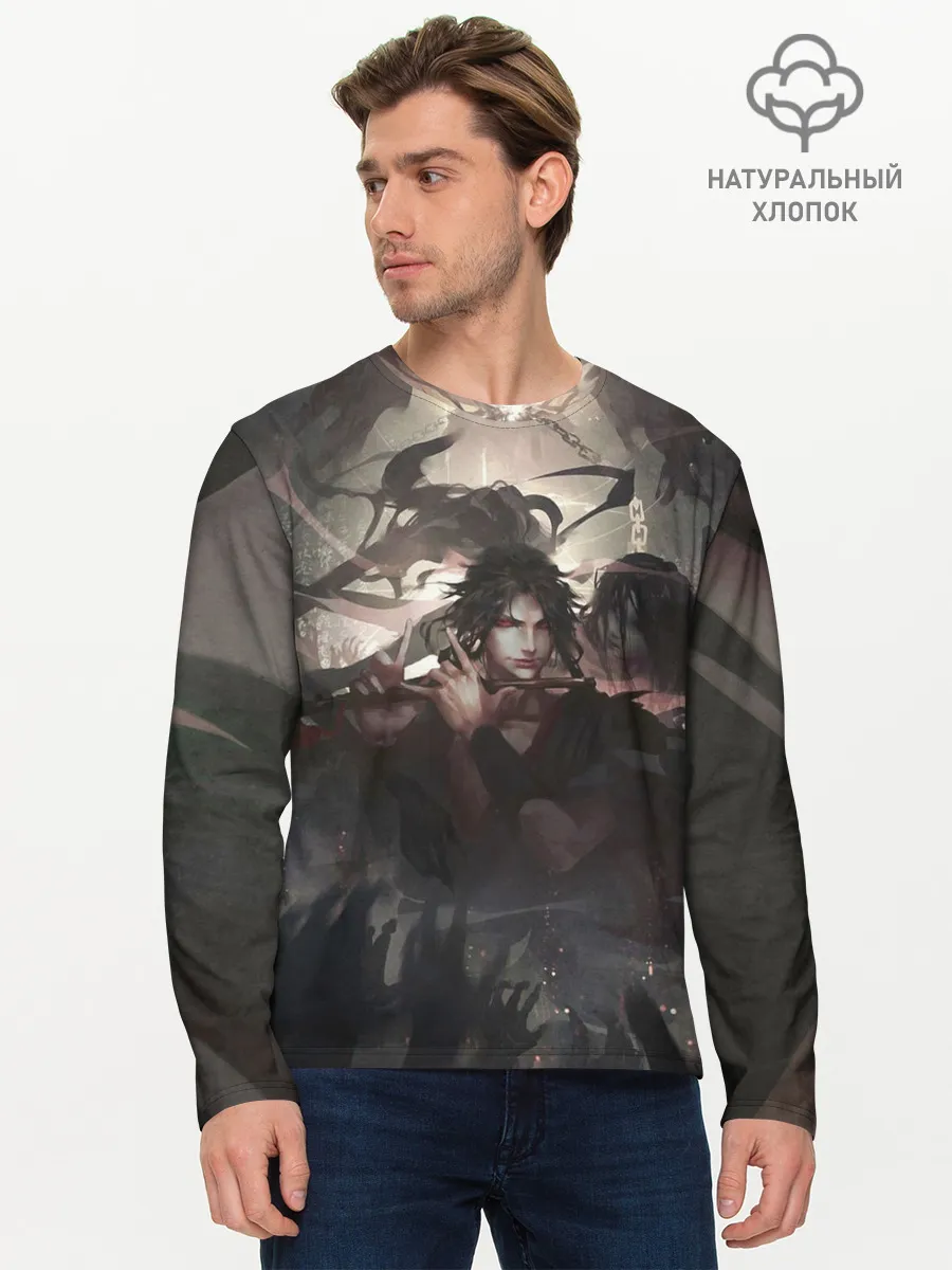 Мужской лонгслив базовый / Вэй Ин