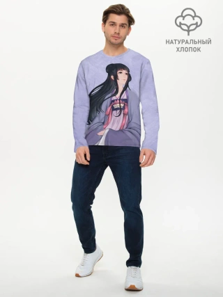 Мужской лонгслив базовый / Цзян Яньли