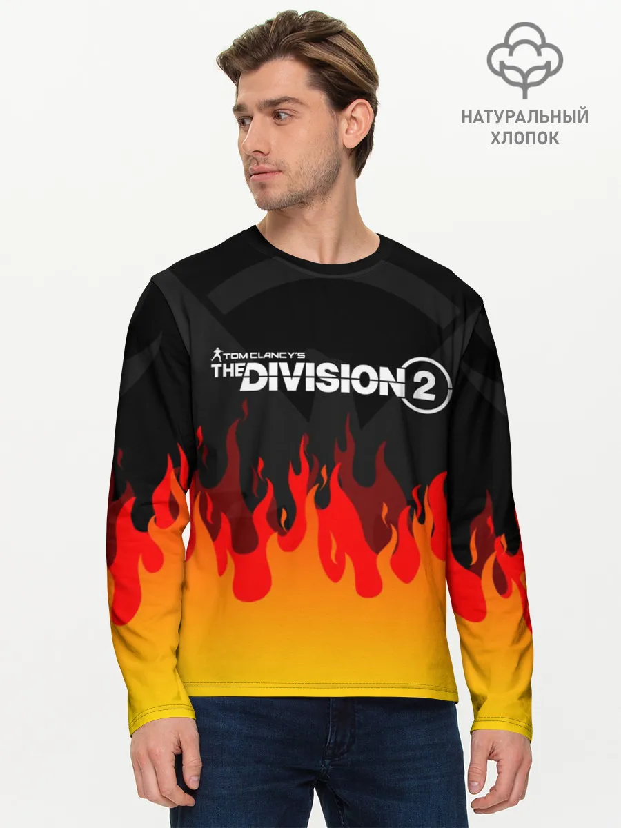 Мужской лонгслив базовый / THE DIVISION 2