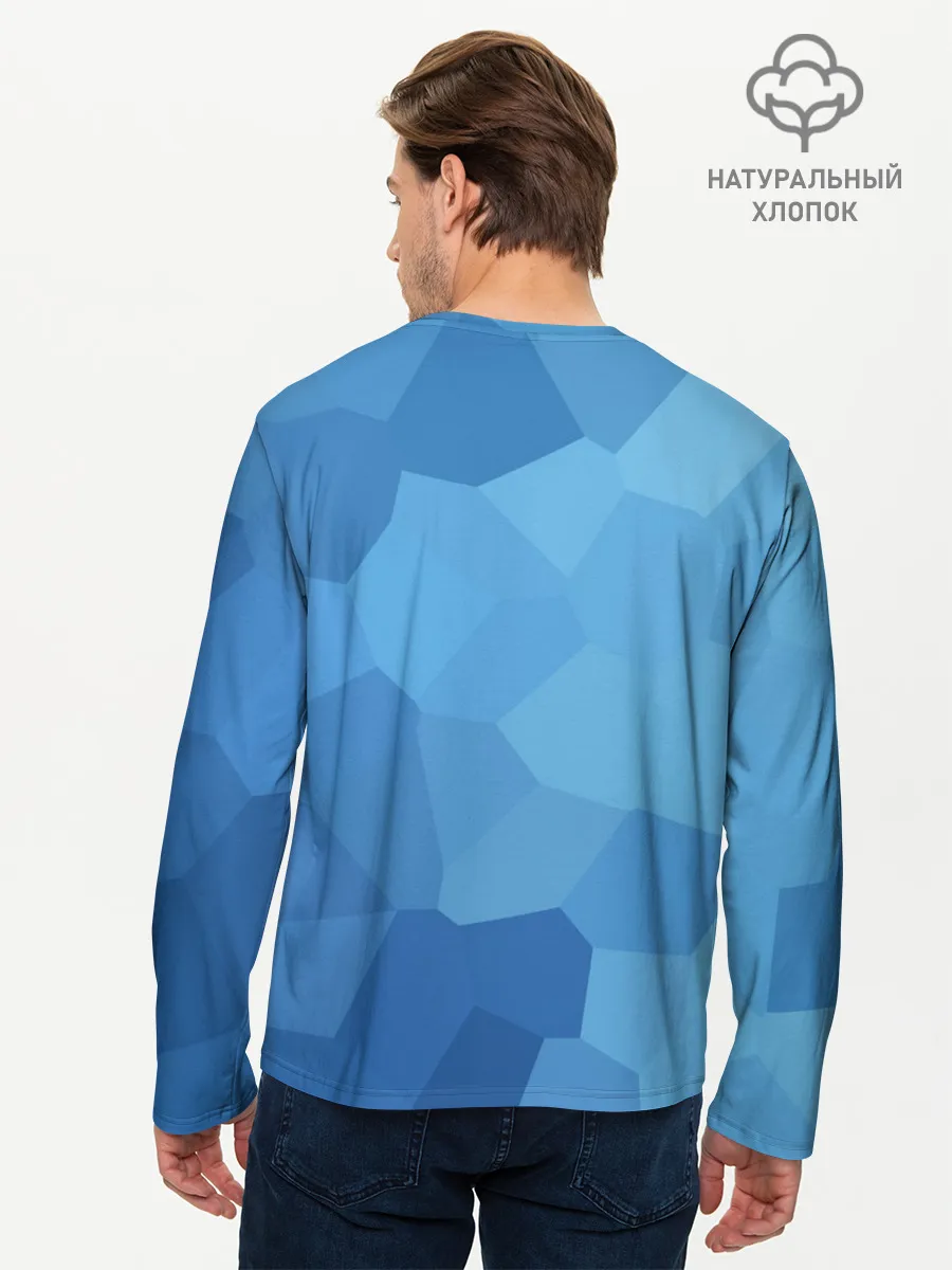 Мужской лонгслив базовый / Пикси кристаллы