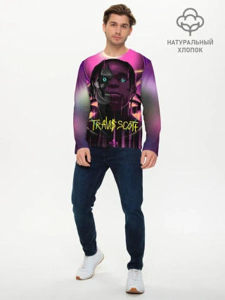 Мужской лонгслив базовый / TRAVIS SCOTT+FORTNITE