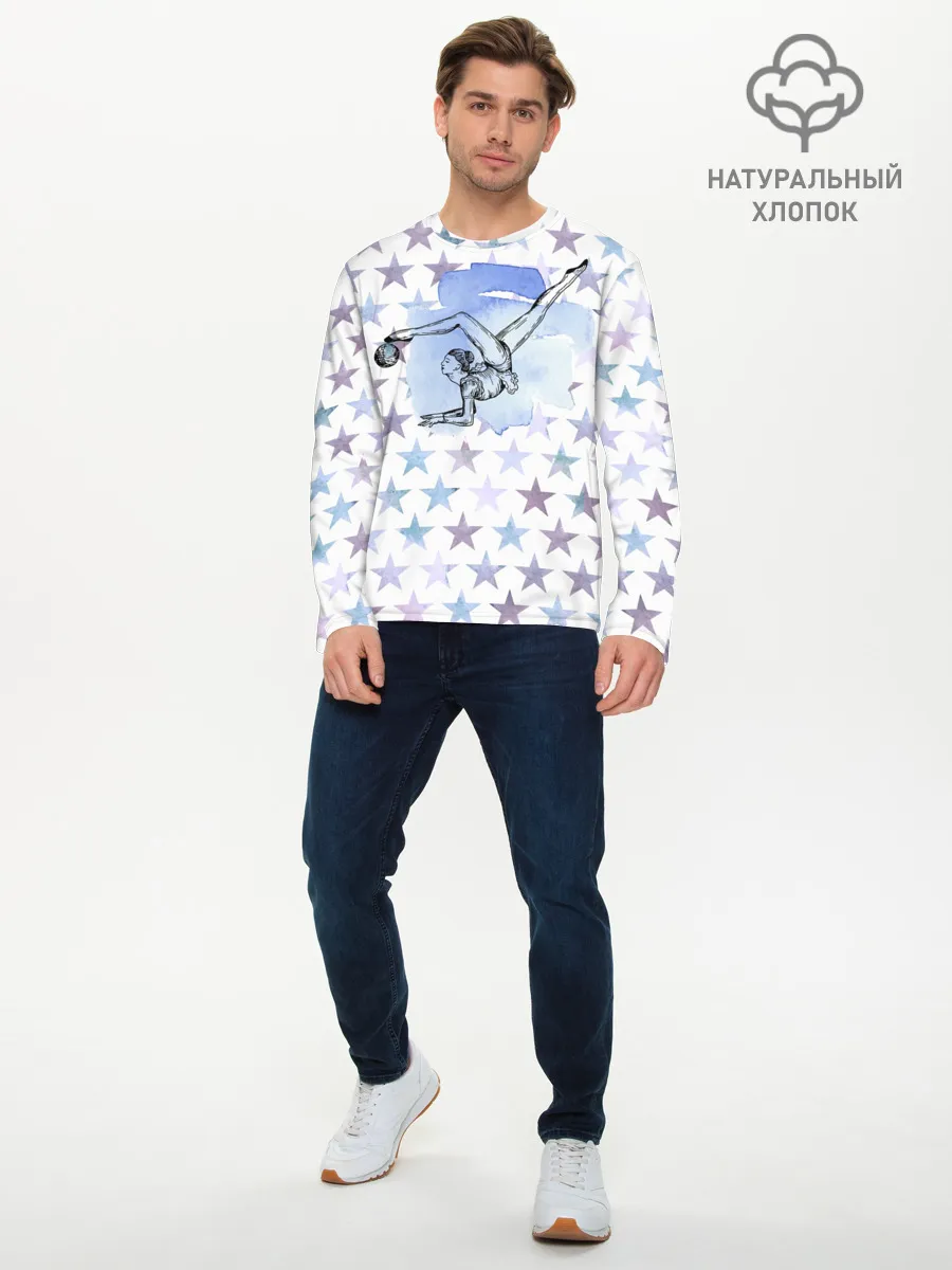 Мужской лонгслив базовый / gymnastics