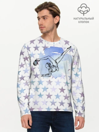 Мужской лонгслив базовый / gymnastics