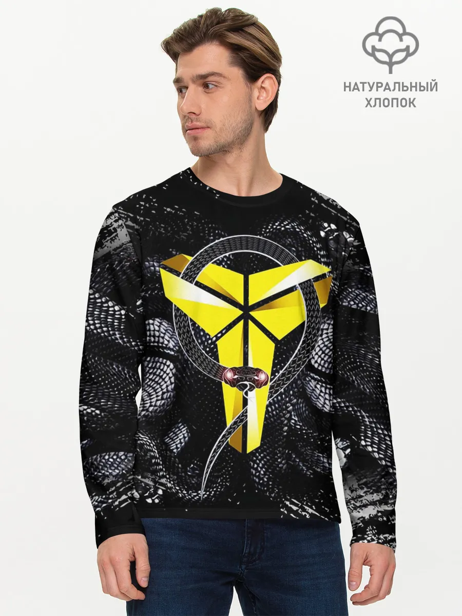 Мужской лонгслив базовый / Los Angeles Lakers