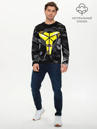 Мужской лонгслив базовый / Los Angeles Lakers