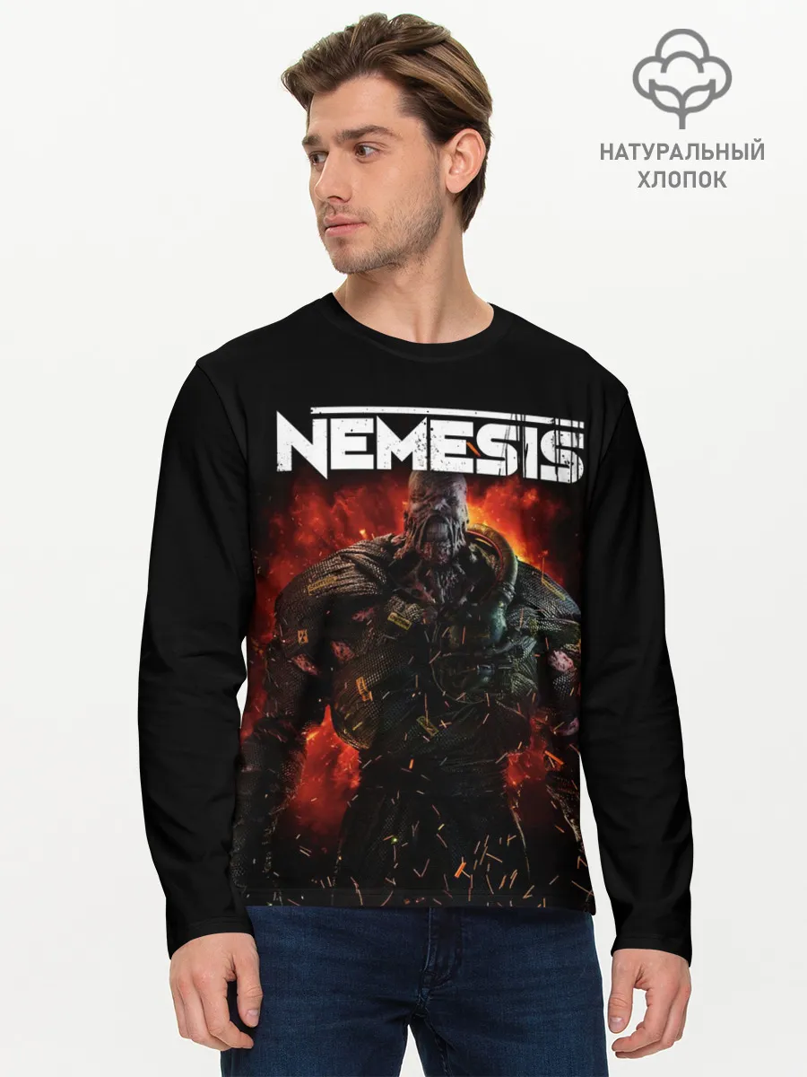 Мужской лонгслив базовый / Nemesis