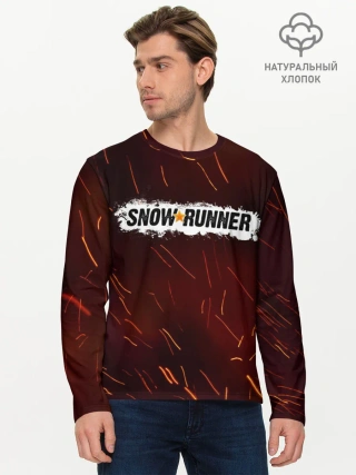 Мужской лонгслив базовый / SNOWRUNNER