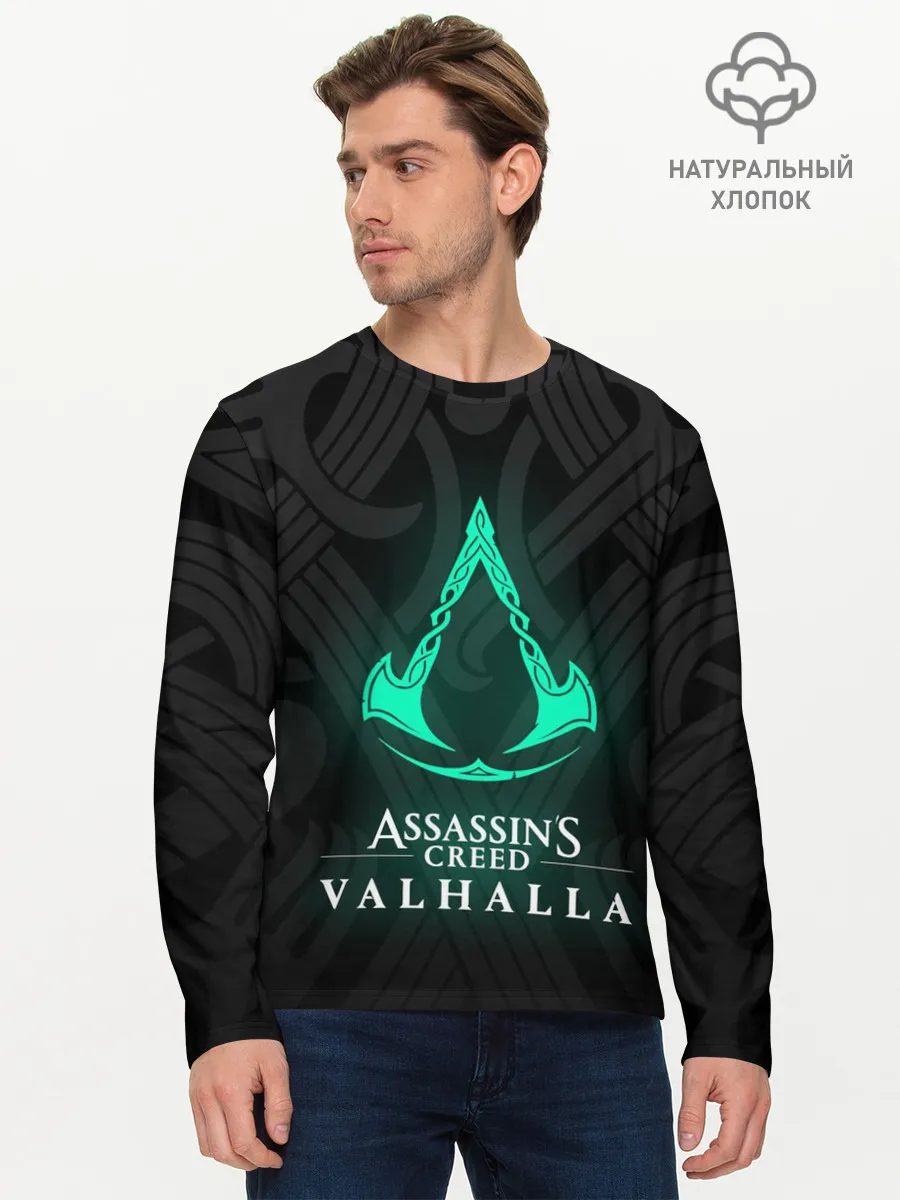 Мужской лонгслив базовый / ASSASSINS CREED VALHALLA
