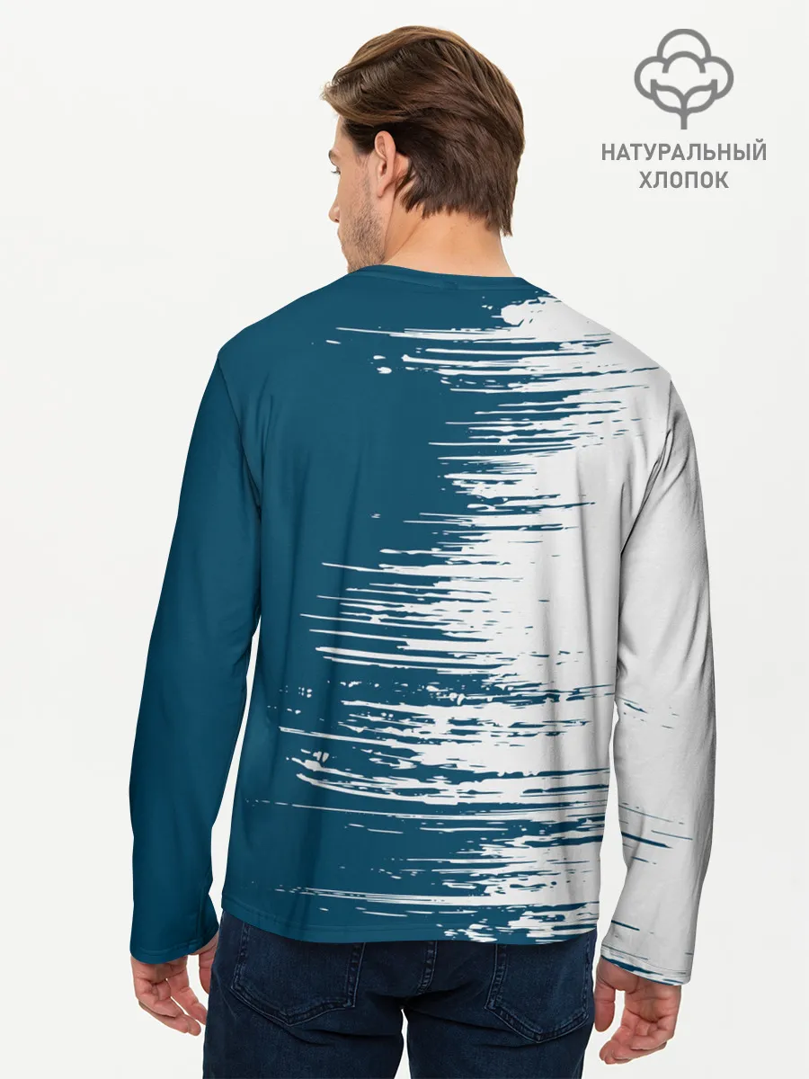 Мужской лонгслив базовый / Mitsubishi