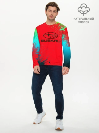 Мужской лонгслив базовый / SUBARU