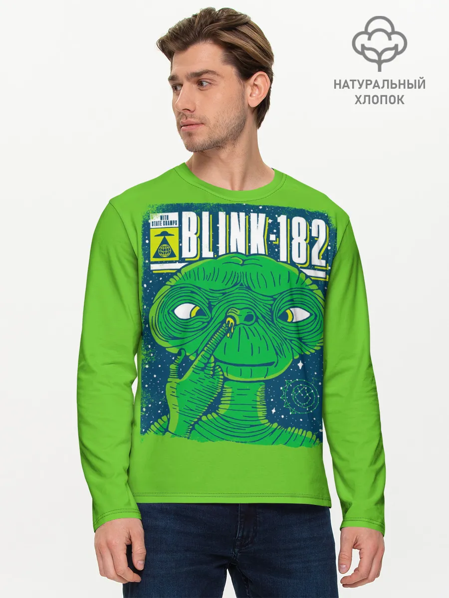 Мужской лонгслив базовый / Blink-182