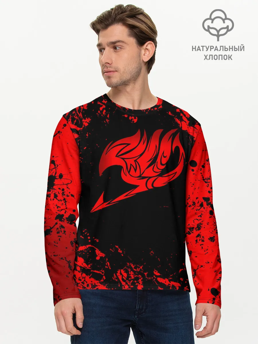 Мужской лонгслив базовый / Fairy Tail