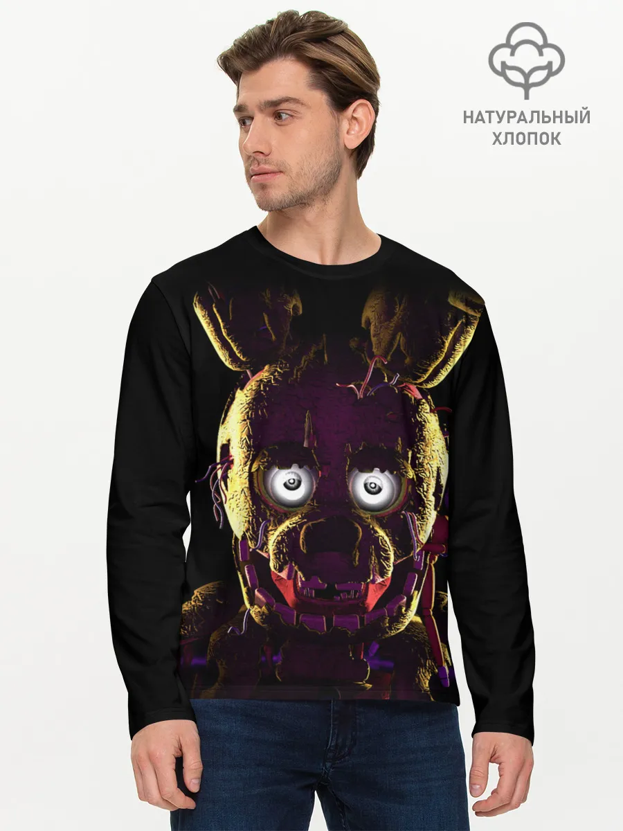 Мужской лонгслив базовый / FNAF [2]