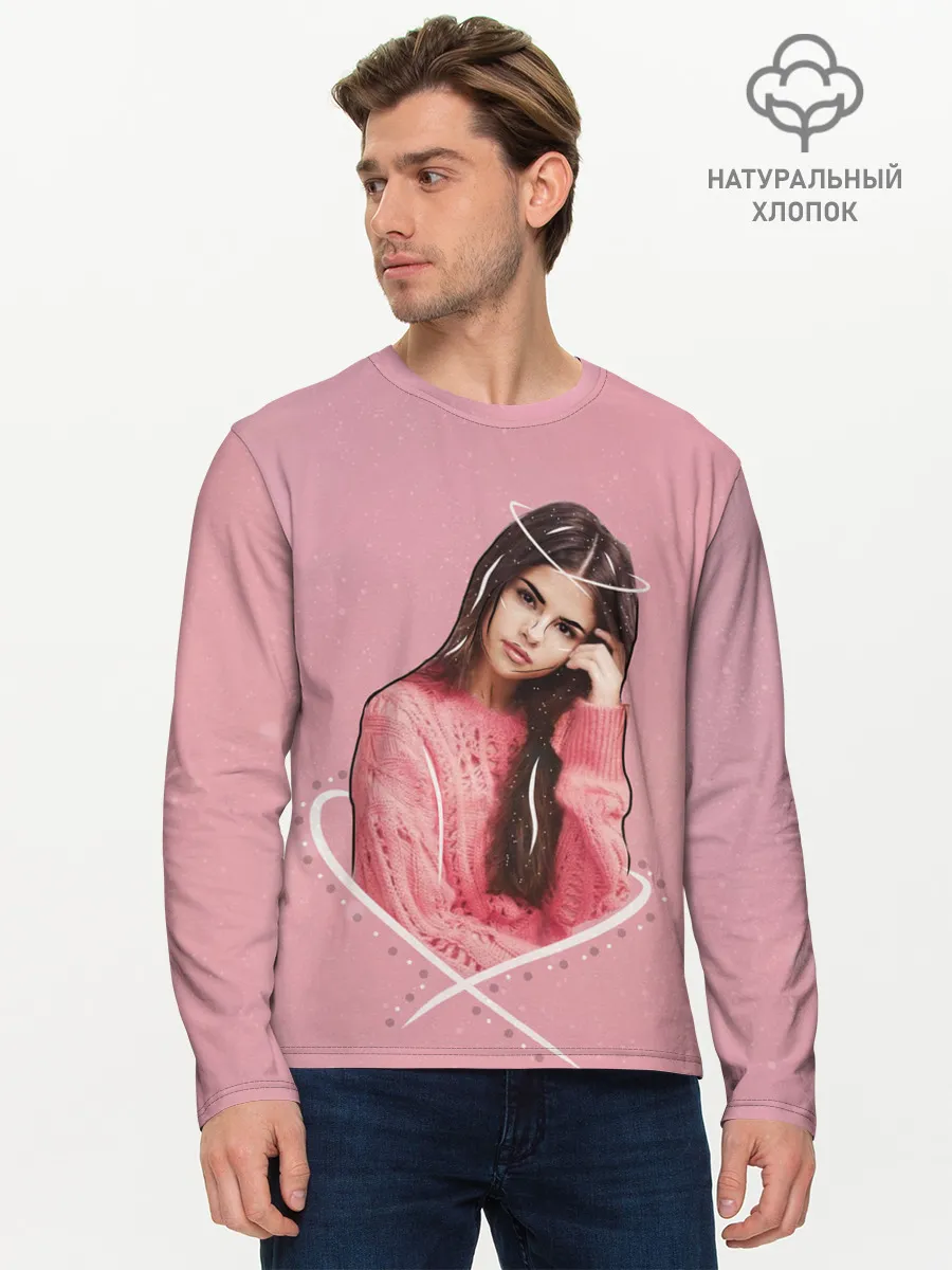 Мужской лонгслив базовый / Селена