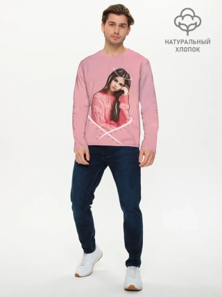 Мужской лонгслив базовый / Селена