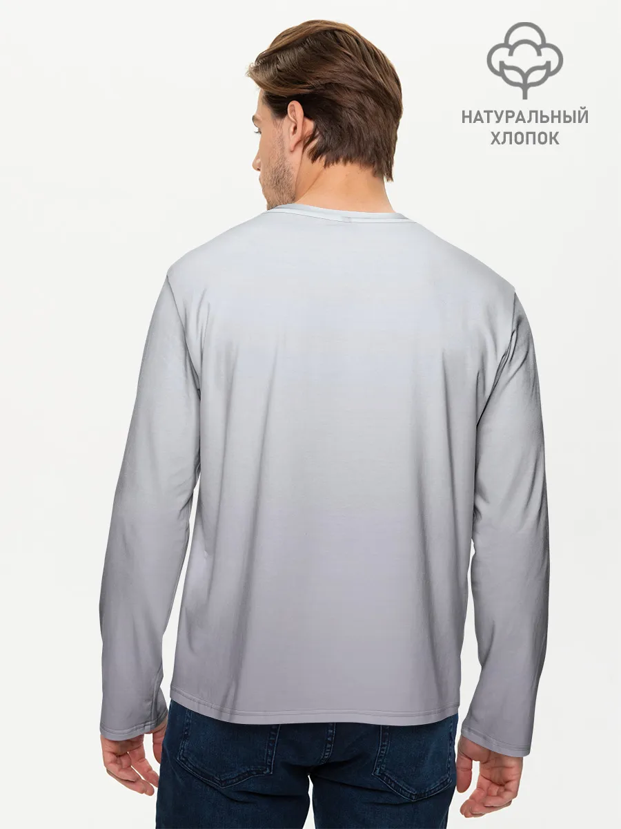 Мужской лонгслив базовый / Магистр дьявольского культа